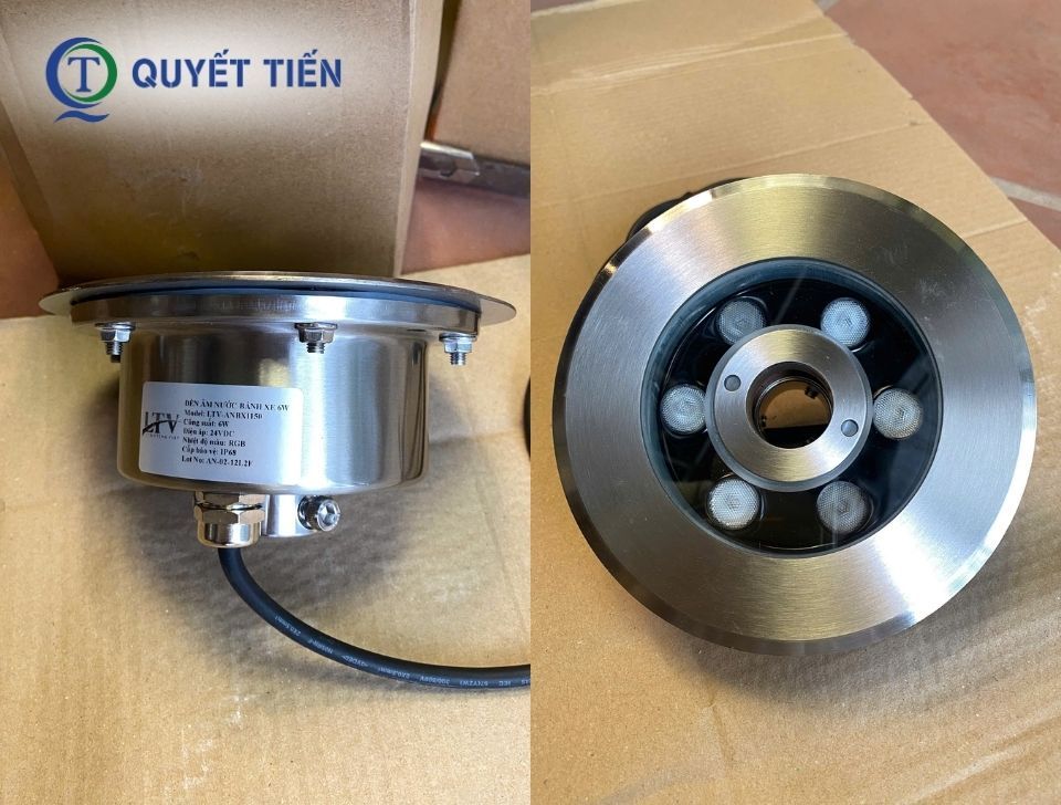 Đèn âm nước bánh xe LTV-ANBX 6W