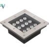 Đèn LED âm đất vuông 12W LTV-ADV160