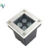 Đèn LED âm đất vuông 4W LTV-ADV100