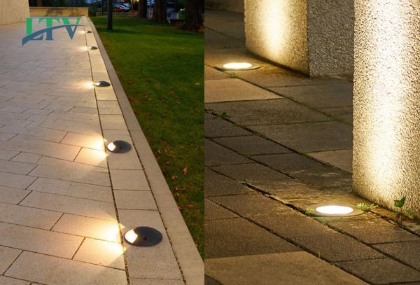 Ứng dụng đèn led âm đất LTV